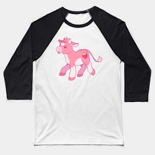 Strawberry Cow Baseball T-Shirt